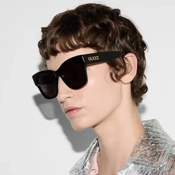Gucci Women Sunglasses Black Grey Square GG1789S 001 BRAND  display picture 1